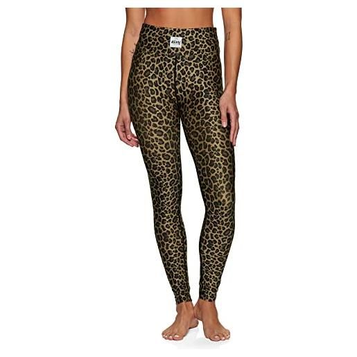 Eivy icecold tights leggings, leopardo, l donna