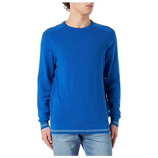 bugatti 7400-15511 maglione, blu, s uomo