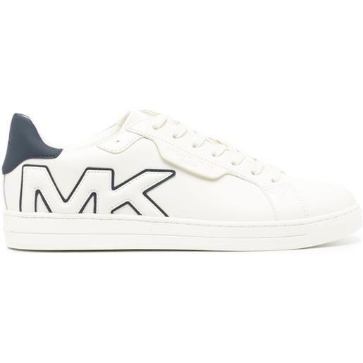 Michael Kors sneakers con logo keating - bianco