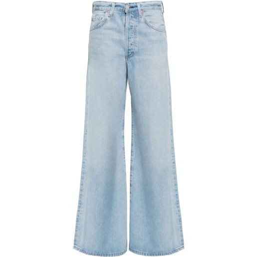 Citizens of Humanity jeans beverly a gamba ampia - blu