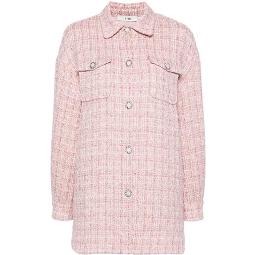 b+ab giacca-camicia - rosa