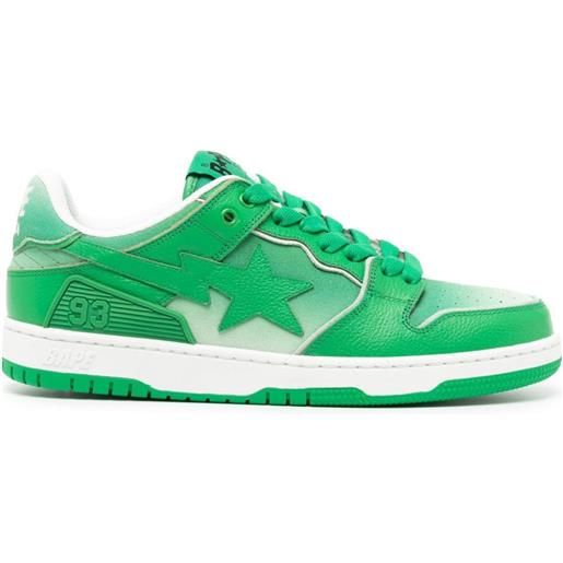 A BATHING APE® sneakers sk8 sta - verde