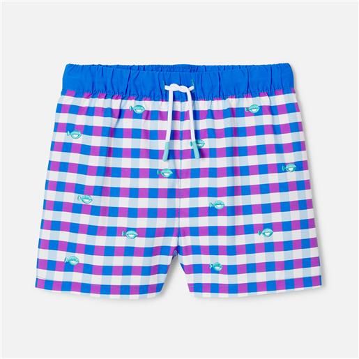 Jacadi pantaloncini da bagno a quadretti vichy bambino