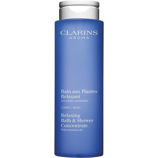 CLARINS aroma bain aux plantes relaxant doccia-shampoo rilassante 200 ml