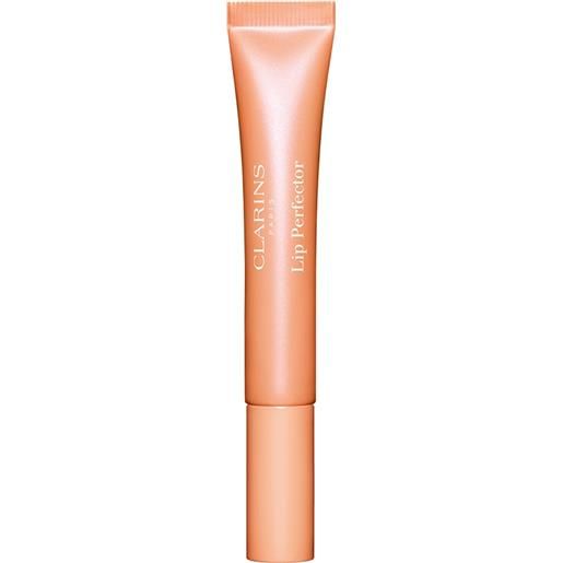 CLARINS lip perfector 22 peach glow rossetto idratante rimpolpate 12 ml