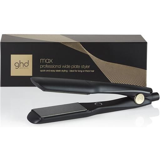 Ghd max black piastra professionale dual-zone technology 185°c