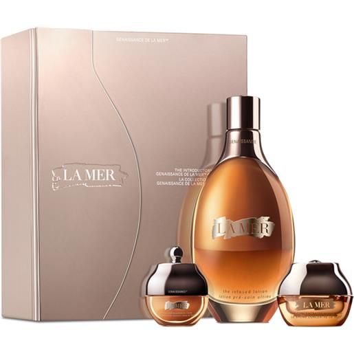 La Mer genaissance the infused lotion cofanetto 150 ml lozione viso + 5 ml crema occhi + 5 ml crema notte