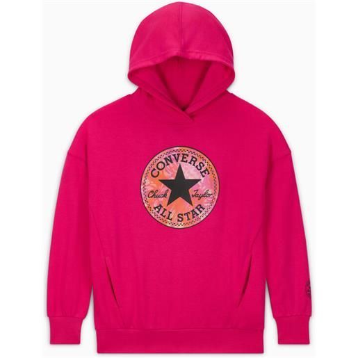 Converse oversized chuck taylor patch hoodie