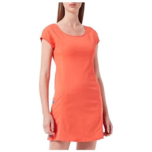 Love Moschino a- line dress in lyocell gabardine stretch vestito, colore: arancione, 44 donna
