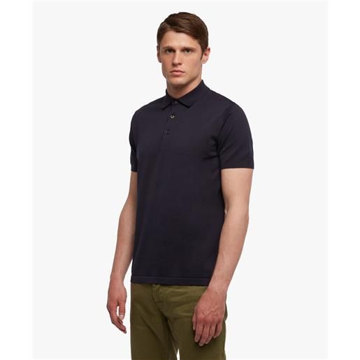 Brooks Brothers polo navy in cotone