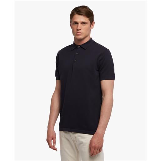 Brooks Brothers polo navy in cotone