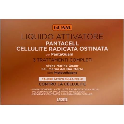 LACOTE Srl guam liquido attivatore per pantacell cellulite radicata ostinata (3 trattamenti completi) "