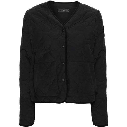 Canada Goose giacca senza colletto annex liner - nero