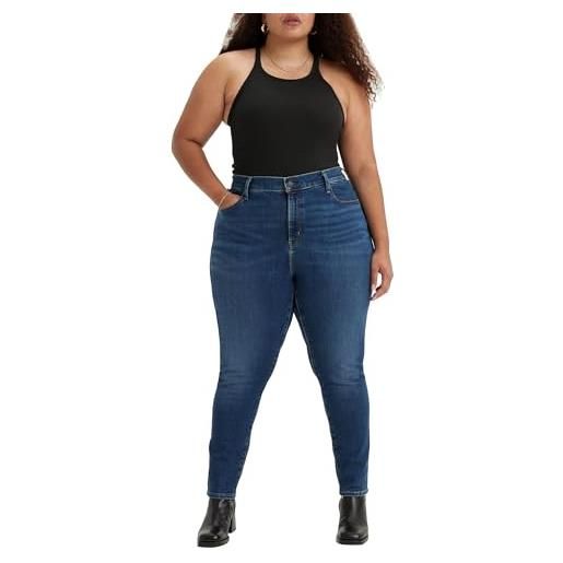 Levi's plus size 721 high rise skinny, jeans donna, long shot, 22 m