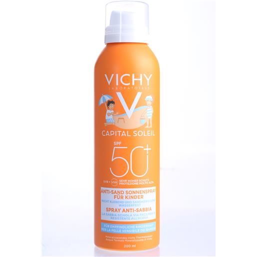 VICHY (L'Oreal Italia SpA) vichy capital soleil spray solare bambini anti-sabbia spf50+ 200ml