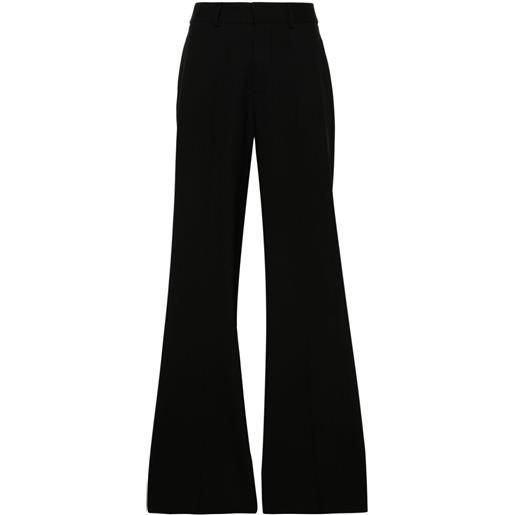 P.A.R.O.S.H. pantaloni svasati con pieghe - nero