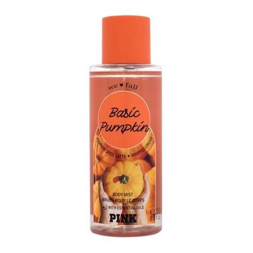 Victoria´s Secret pink basic pumpkin 250 ml spray per il corpo per donna