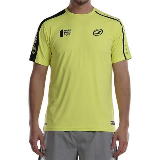 Bullpadel liron short sleeve t-shirt giallo s uomo
