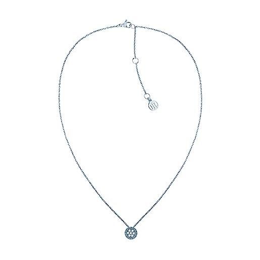 Tommy Hilfiger jewelry collana da donna in acciaio inossidabile con cristalli - 2780737