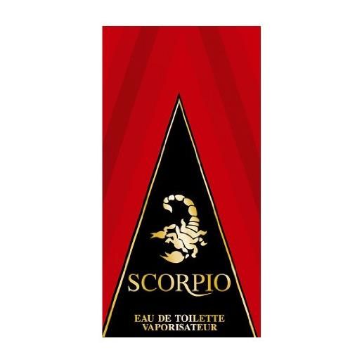 Scorpio, eau de toilette spray da uomo, rosso, 75 ml