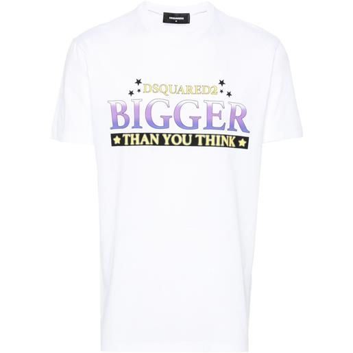 Dsquared2 t-shirt rocco cool - bianco