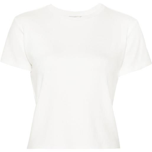 The Mannei t-shirt a coste - bianco