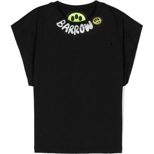 Barrow Kids t-shirt in cotone nero