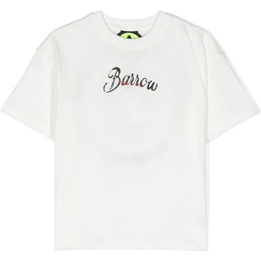 Barrow Kids t-shirt in cotone bianco
