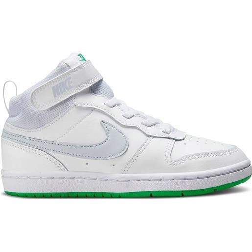 Nike court borough mid 2 ps calzature bimbi 28-35 Nike cod. Cd7783