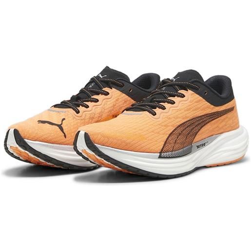 Puma deviate nitro 2 running shoes arancione eu 39 uomo
