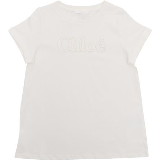 Chloé t-shirt con logo