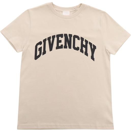 Givenchy Kids t-shirt beige con logo