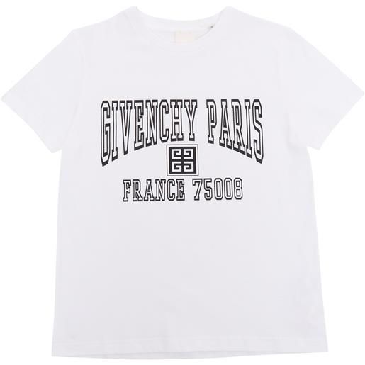 Givenchy Kids t-shirt bianca con logo