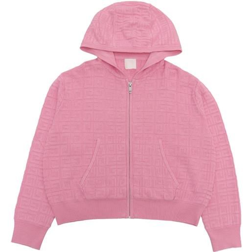 Givenchy Kids felpa tricot rosa
