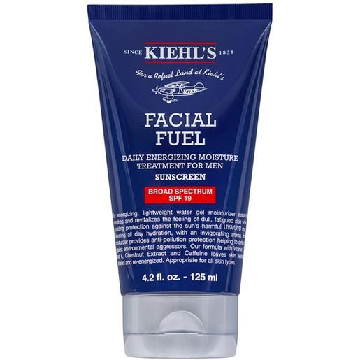 KIEHL'S facial fuel daily energizing moisture treatment spf19 125ml crema viso uso quotidiano