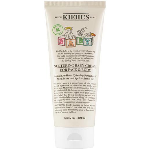 KIEHL'S nurturing baby cream for face and body 200ml crema corpo, trattamento bebè, prodotti per bambini