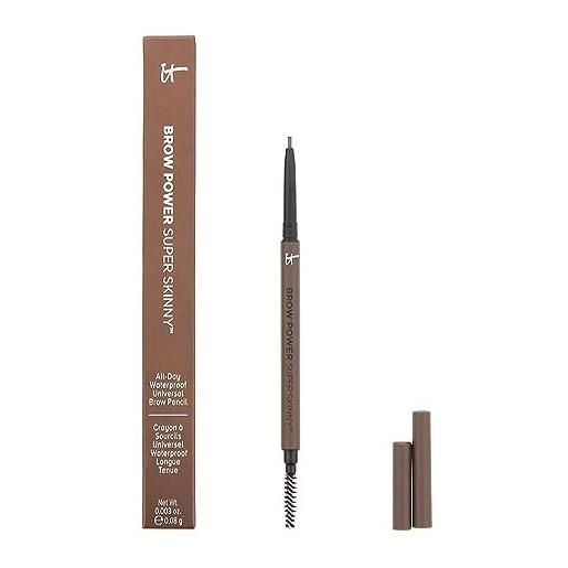 It cosmetics brow power super skinny eyebrow pencil 1.2g - universal medium brown