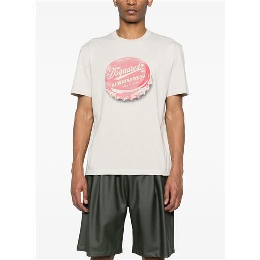 DSQUARED t-shirt regular fit tee uomo