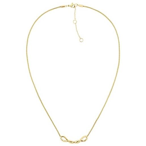 Tommy Hilfiger jewelry collana da donna in acciaio inossidabile oro giallo - 2780734