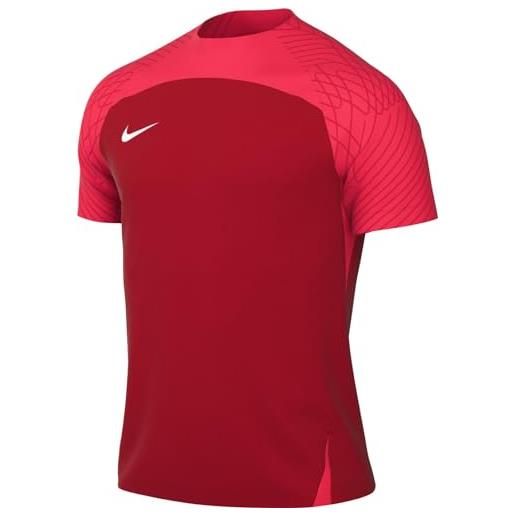 Nike mens short-sleeve soccer jersey m nk df strke iii jsy ss, white/white/white/black, dr0889-100, xs