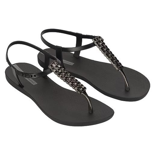 Ipanema class modern craft sandal, sandalo da donna, nero, 41/42 eu