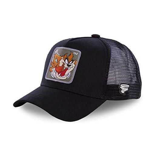 Capslab - cappellino motivo: "looney tunes", modello trucker daffy1 taglia unica