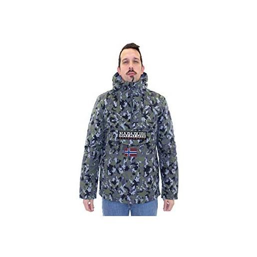 NAPAPIJRI rainforest print 1 winter, giacca uomo (s, camouflage (fantasy f88))