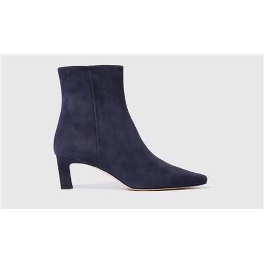 Scarosso kitty blue suede blue - suede