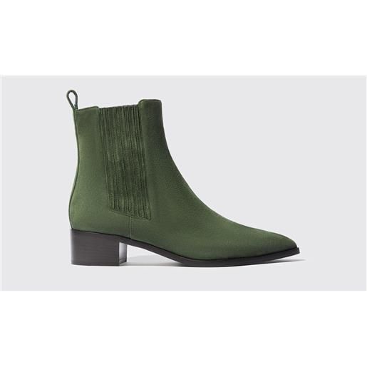 Scarosso olivia green suede green - suede