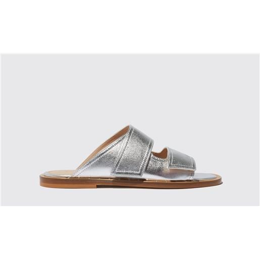 Scarosso karen silver silver - calf leather