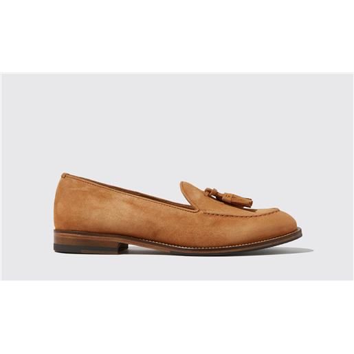 Scarosso sienna tan suede tan - suede leather