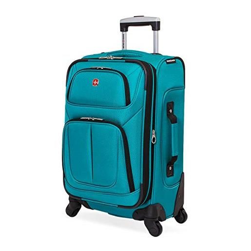 Swiss Gear sion softside bagagli con ruote spinner, foglia di t (verde) - 6283636156