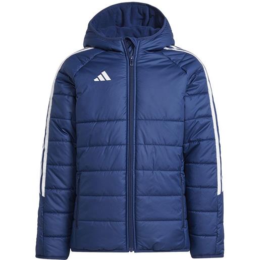 Adidas tiro24 winter jacket blu 7-8 years ragazzo