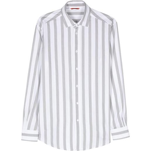 Barena camicia a righe - bianco